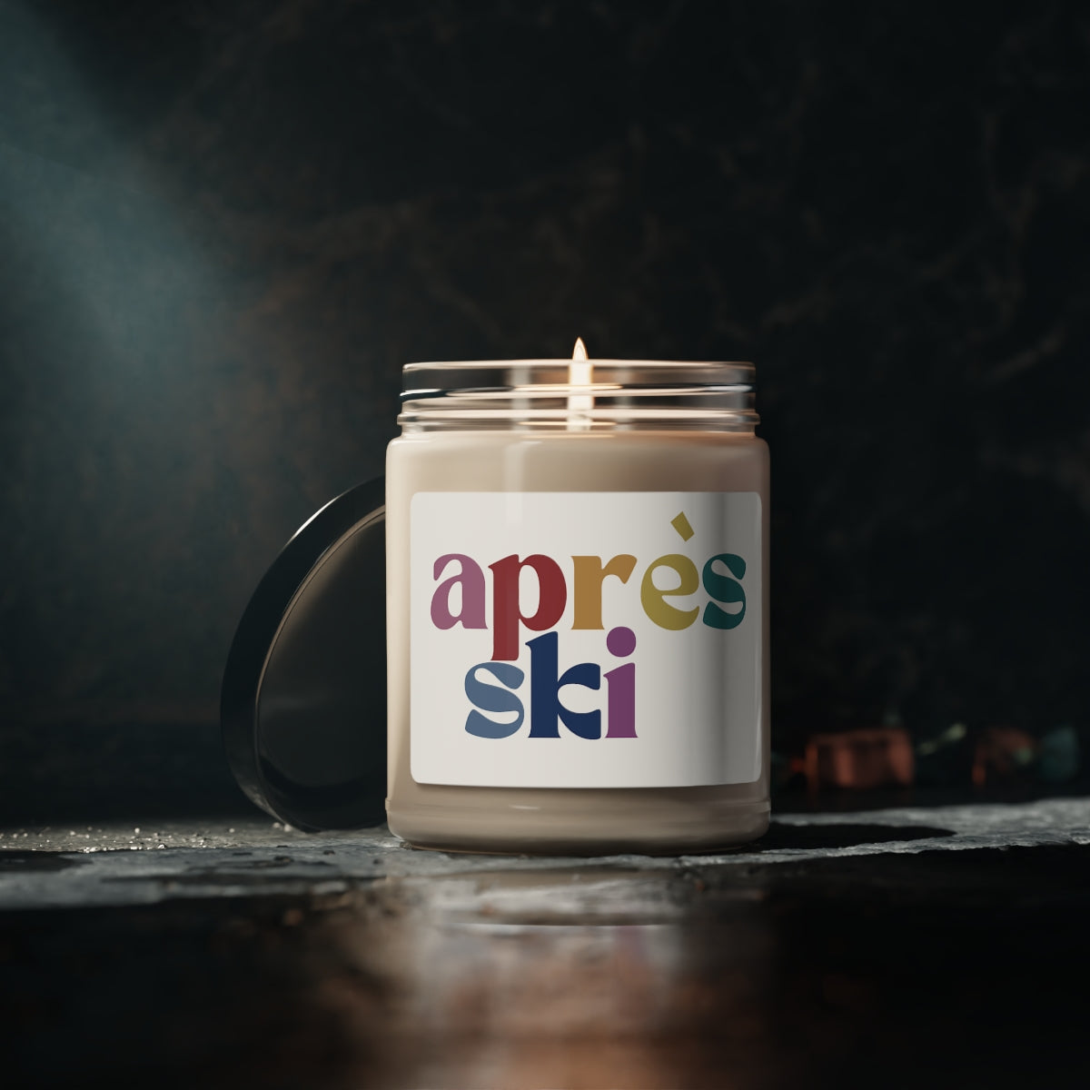 Apres Ski Scented Soy Candle, 9oz, Ski Colorado, Colorado Gifts